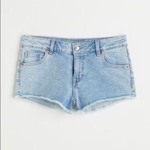 H&M Divided low waist shorts.